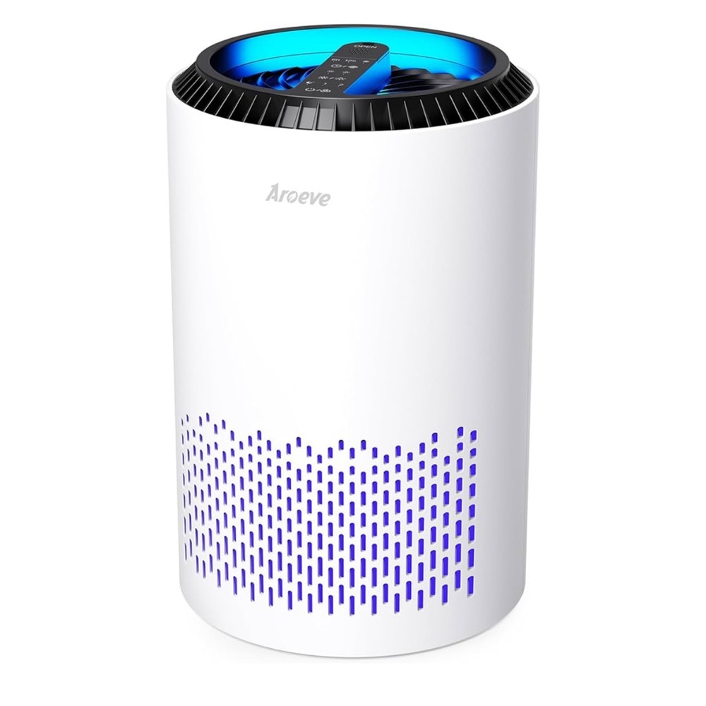 Areve White Purifier with Blue Accent